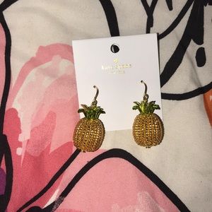 Kate spade ♠️ pineapple earrings